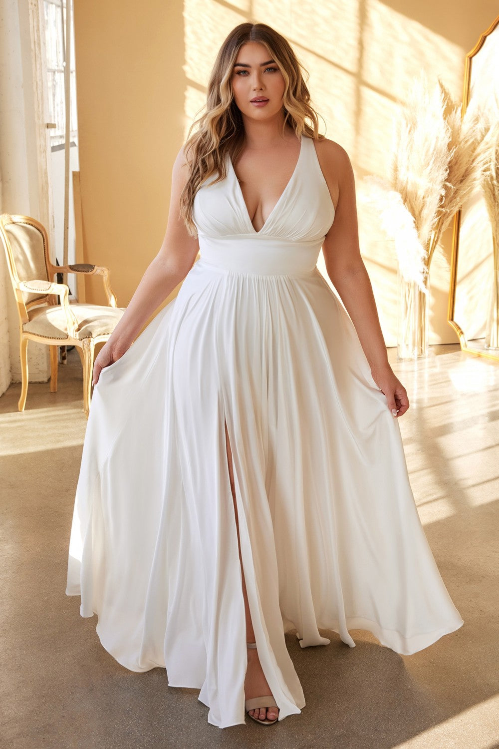 affordable plus size wedding dresses